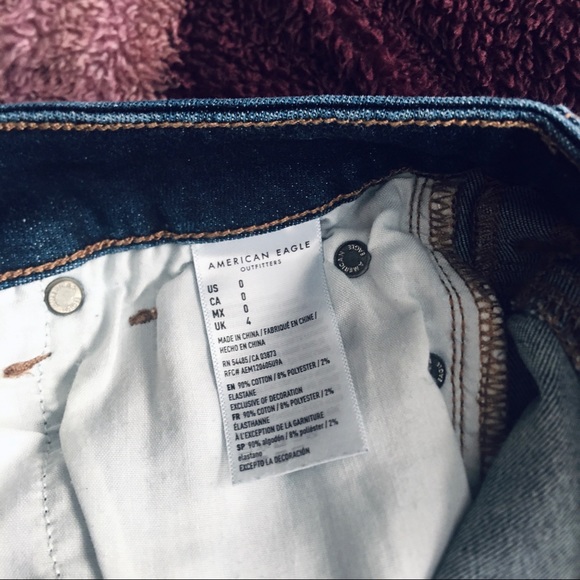 NWOT AE Hi-Rise Shortie (Size 0) - Picture 8 of 8